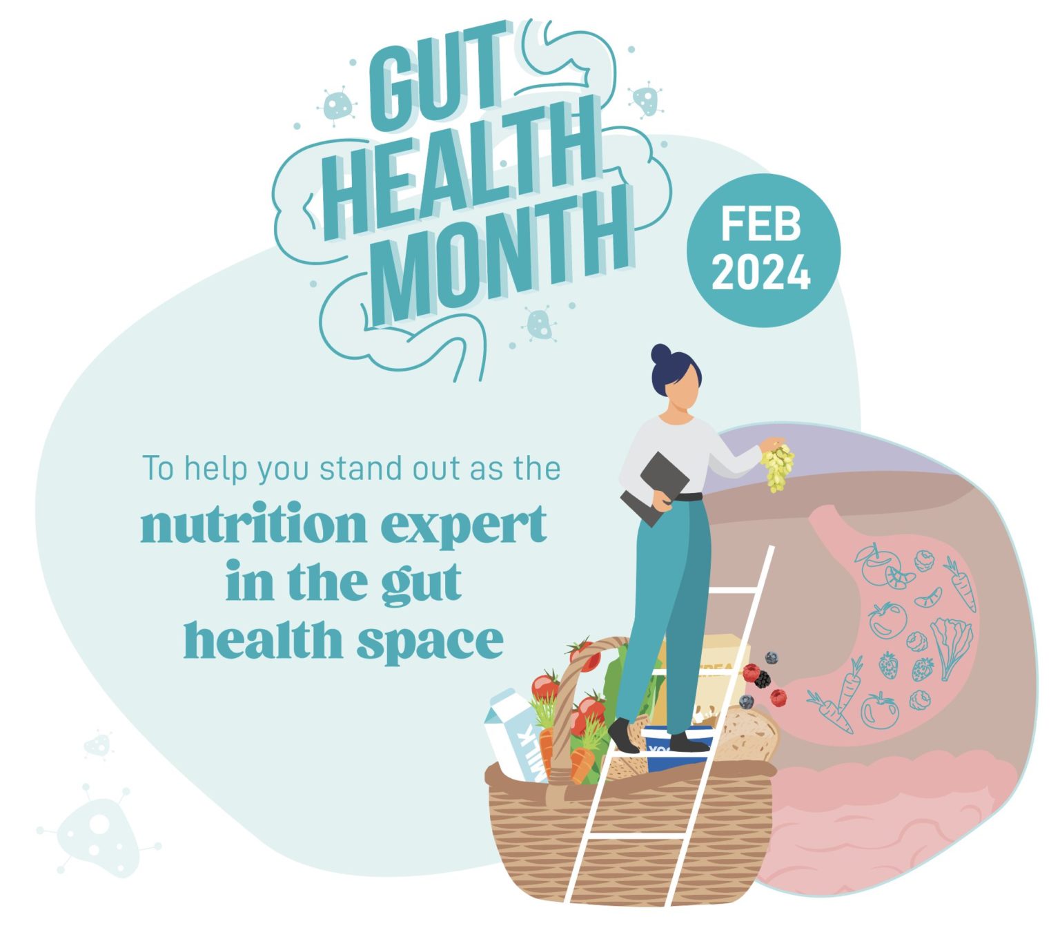 Gut Health Month 2024 Dietitian Connection   GHM Landing Page Tiles Header 1 1536x1357 